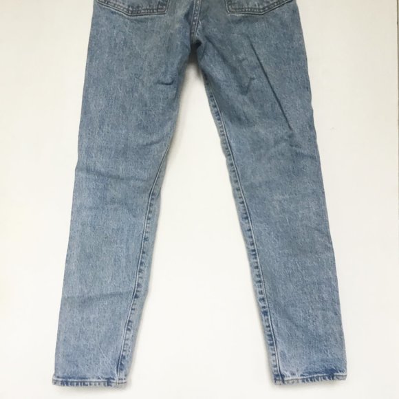 Levi's Premium Wedgie Blue Denim Jeans Pants Size 24 - Picture 4 of 13